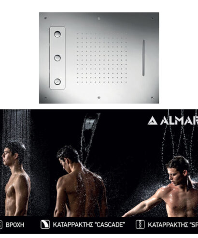 ΚΕΦΑΛΗ ΟΡΟΦ.TEMPTATION 63x48 ALMAR INOX