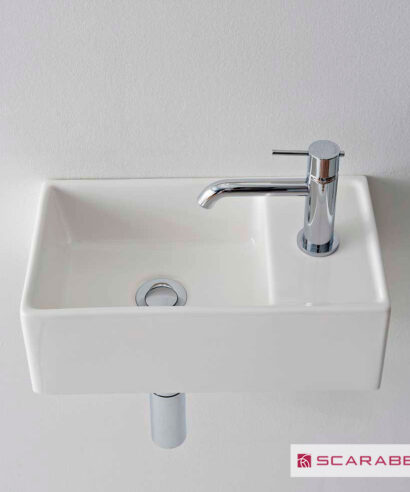 ΝΙΠΤΗΡΑΣ TEOREMA 41x23 (1 οπή) SCARABEO WHITE