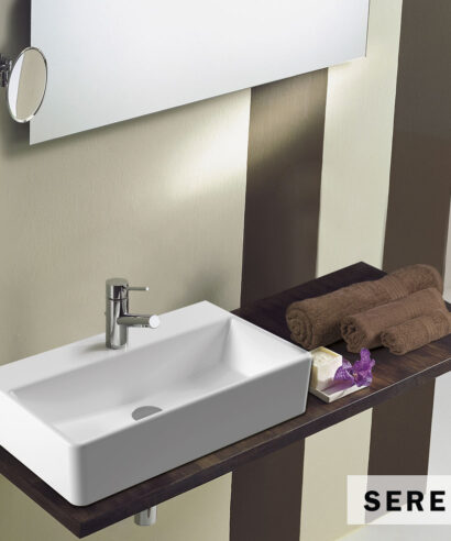 ΝΙΠΤΗΡΑΣ TETRA 60x35 (1 οπή) SEREL WHITE