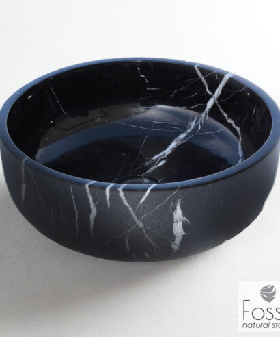 ΝΙΠΤΗΡΑΣ ΜΑΡΜΑΡΙΝΟΣ THALO Φ39 H.14 FOSSIL MARQUINA NERO