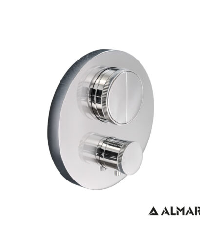 ΘΕΡΜΟΣΤΑΤΙΚΟΣ ΜΙΚΤΗΣ 2 ΕΞΟΔ."PUSH" ALMAR CHROME