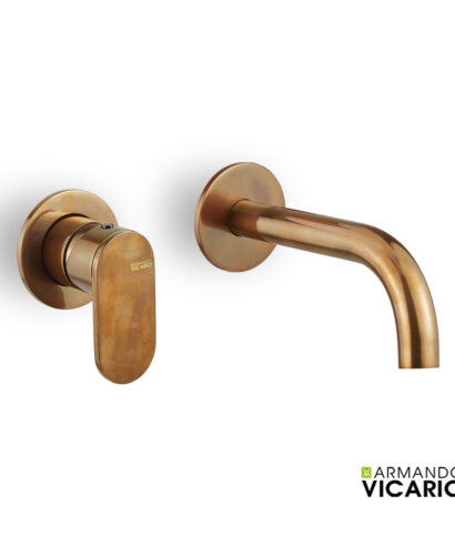 ΜΠΑΤ.ΝΙΠΤ. ΤΟΙΧΟΥ SLIM VICARIO NATURAL BRASS