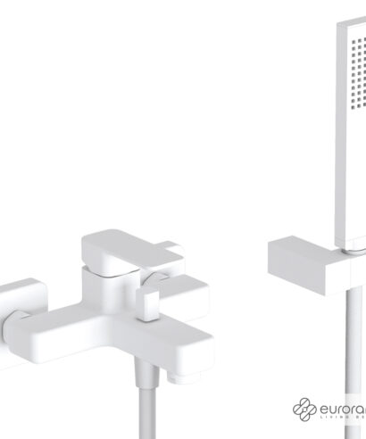 ΜΠΑΤΑΡΙΑ ΛΟΥΤΡΟΥ QUADRA EURORAMA WHITE MATT